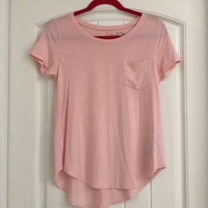 Soft pink tee shirt